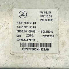 Unidad de control del motor MERCEDES-BENZ ECU A6519005301 A6519013301