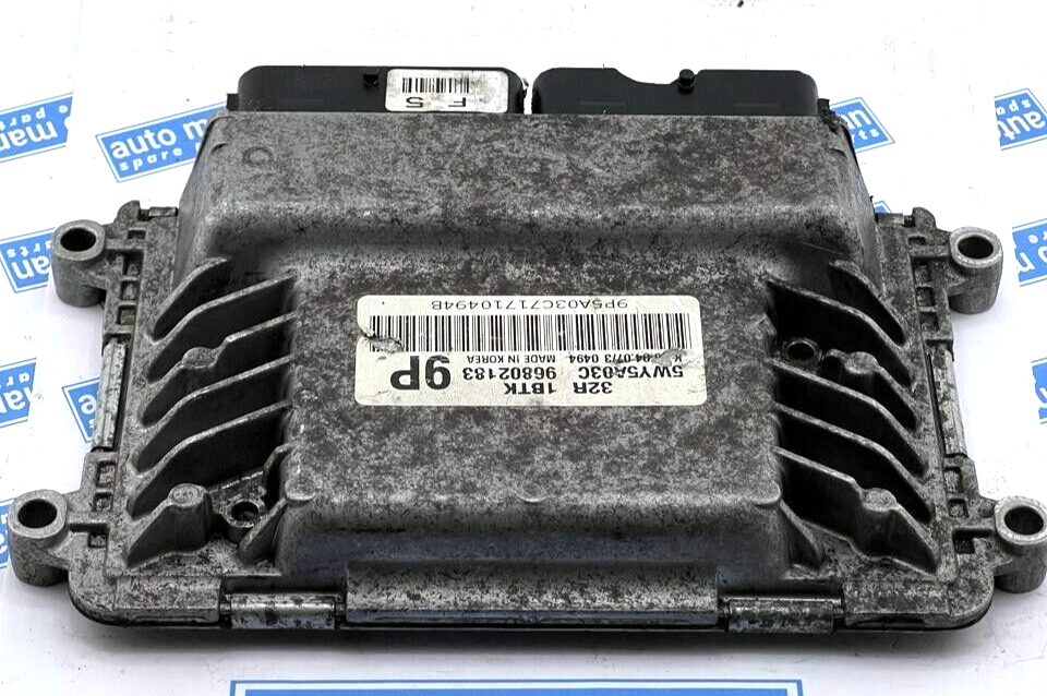 Computers Engine GM Daewoo CHEVROLET Spark 2007 9680 2183