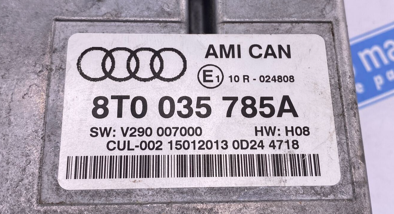 2009-2017 AUDI A4 A5 Q5 AMI MÓDULO DE CONTROL DE INTERFAZ DE MÚSICA 3G OEM 8T...