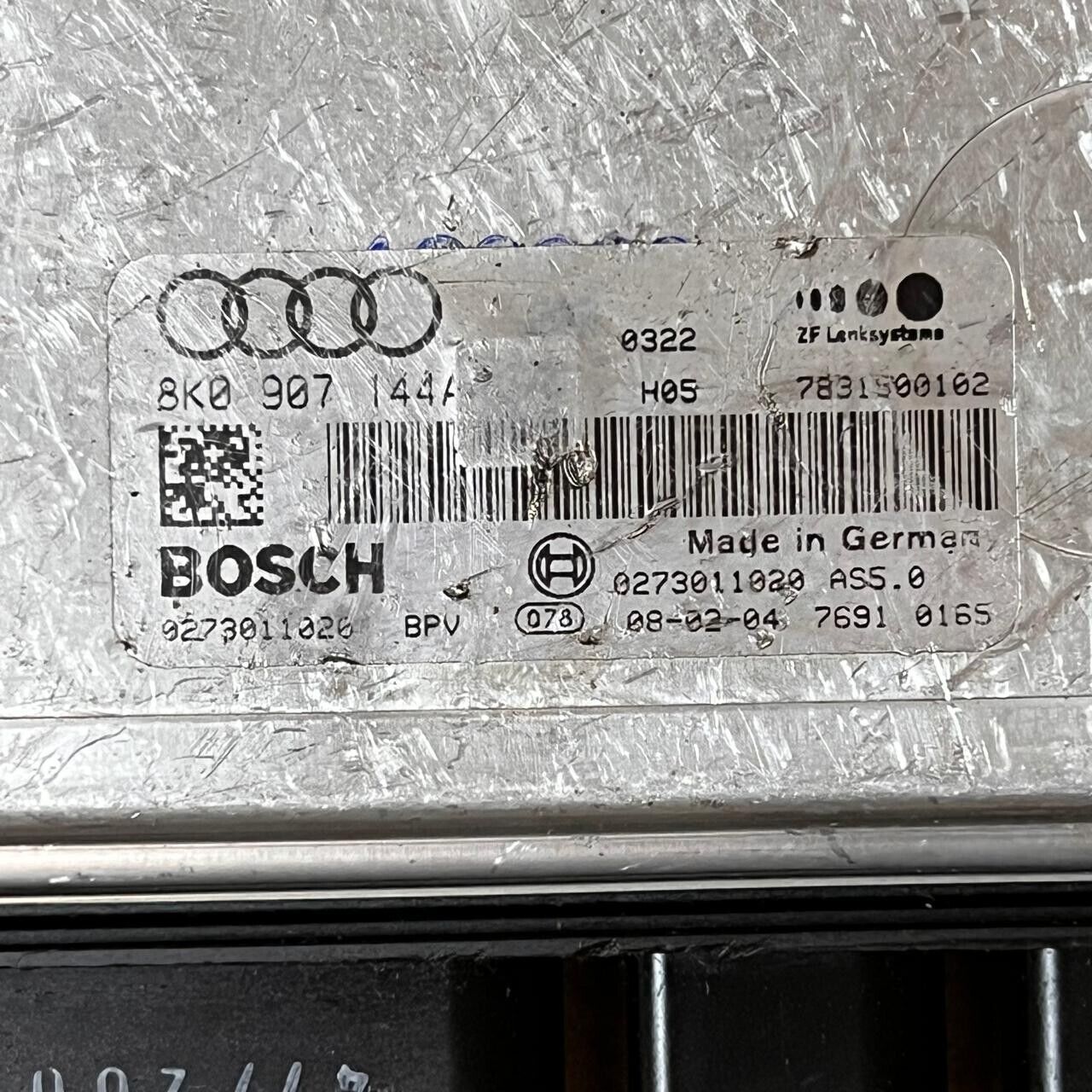 Audi A4 8K B8 Adaptive Dynamic Active Steering Control Module ECU 8K0907144A