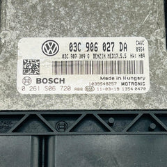 Bosch VW Touran 1.4TSI BMY DSG Engine Control ECU 03C 906 027 DA 03C907389G W203