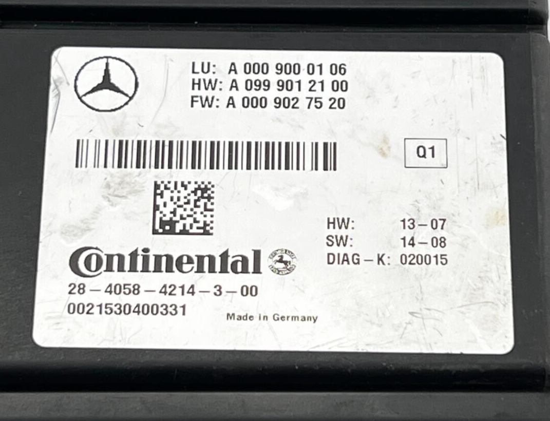 2014-2017 MERCEDES S550 RADAR DISTANCE CONTROL MODULE OEM