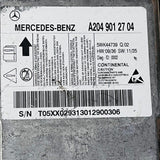 Mercedes-Benz W204 Airbug Control Module - A2049012704 / 5WK44739