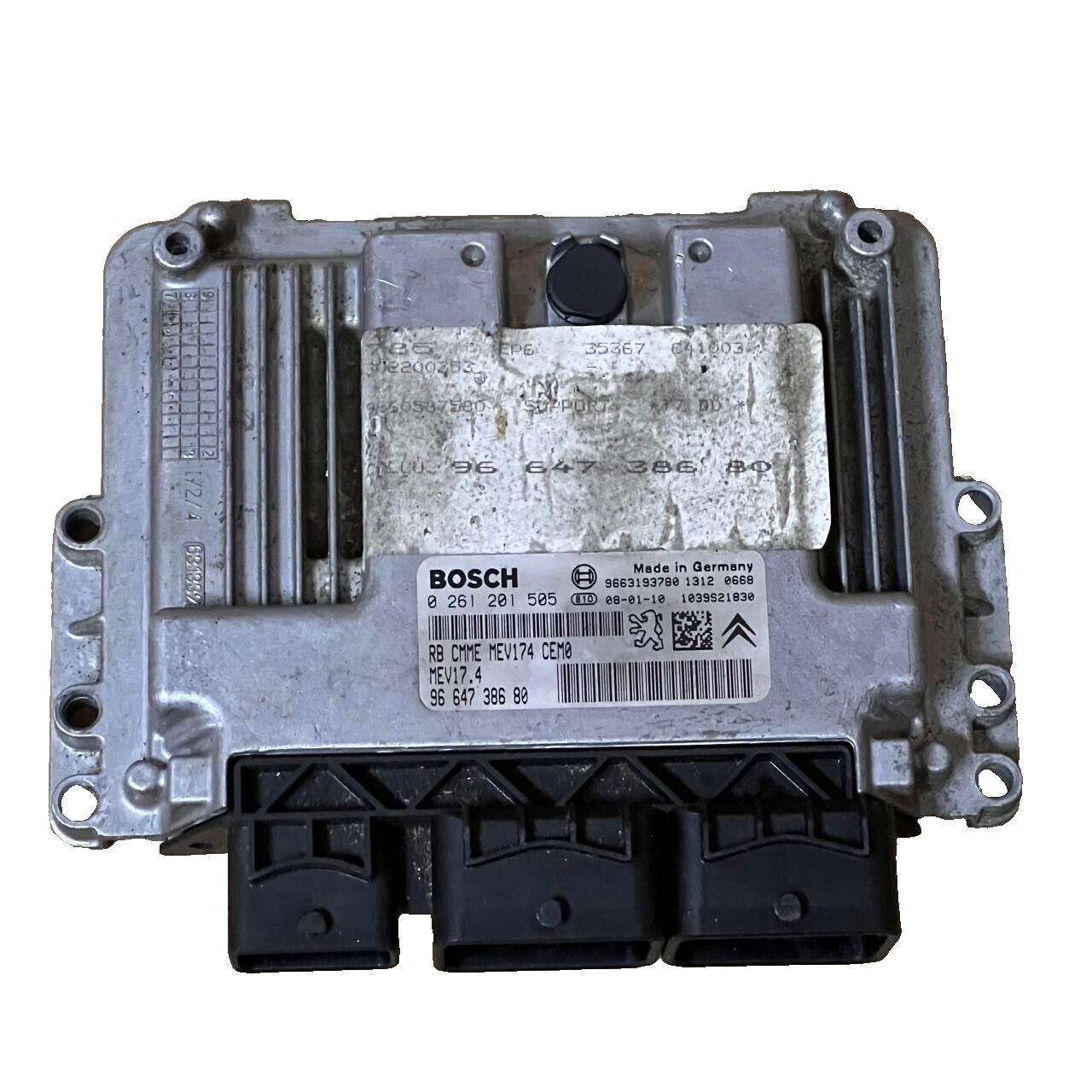 Peugeot DB186 Engine Control Unit ECU - 0261201505 / 9664738680