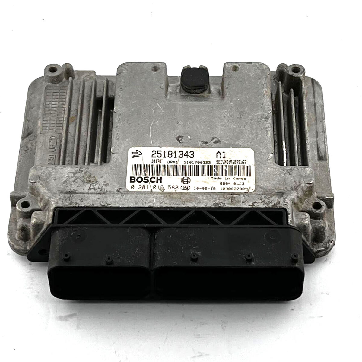 06-15 CHEVROLET CAPTIVA 2.0 DIESEL CONTROL  ECU BOSCH 25181343 BOSCH0281016588