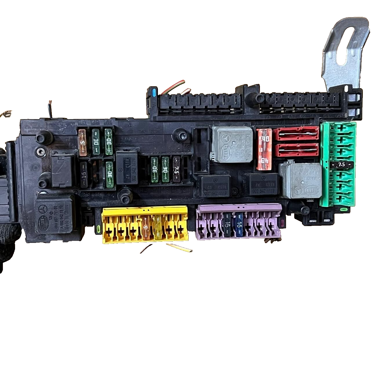 2008-2011 Mercedes C300 W204 Rear SAM Module Relay Fuse Box 2045458201-5DK009225