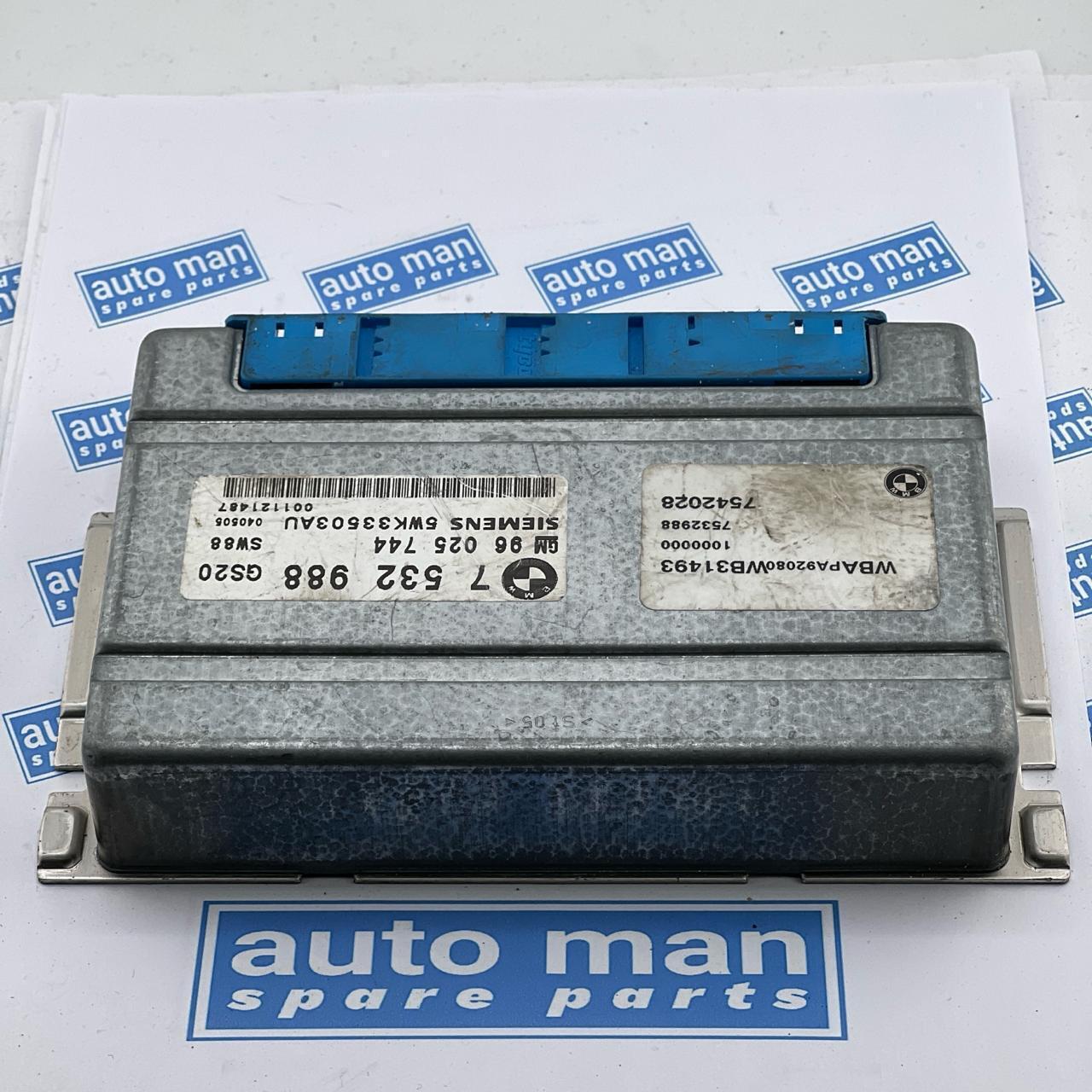 Módulo de control de transmisión BMW X3 2004 TCU 7532988 / 5WK33503AU OEM...