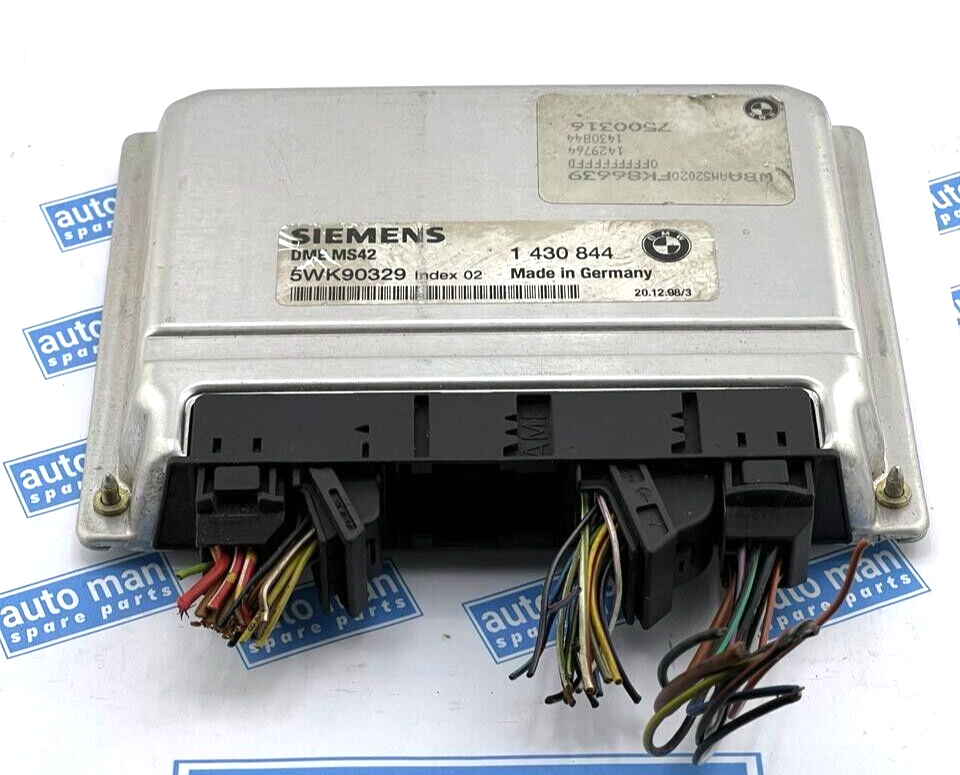 Unidad de control del motor ECU BMW 328 1430844 5WK90329 DME MS42 E46