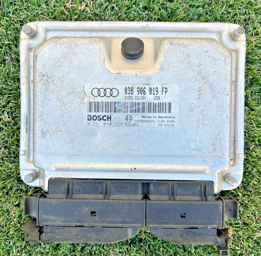 038906019FP 0281010729 Usado Bosch Audi Motor ECU Motor Module Unit