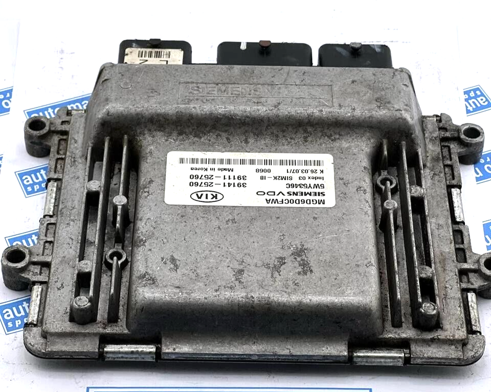 Engine Control Unit KIA Optima 2006 0K7B255430 3911125760 5WY5346C