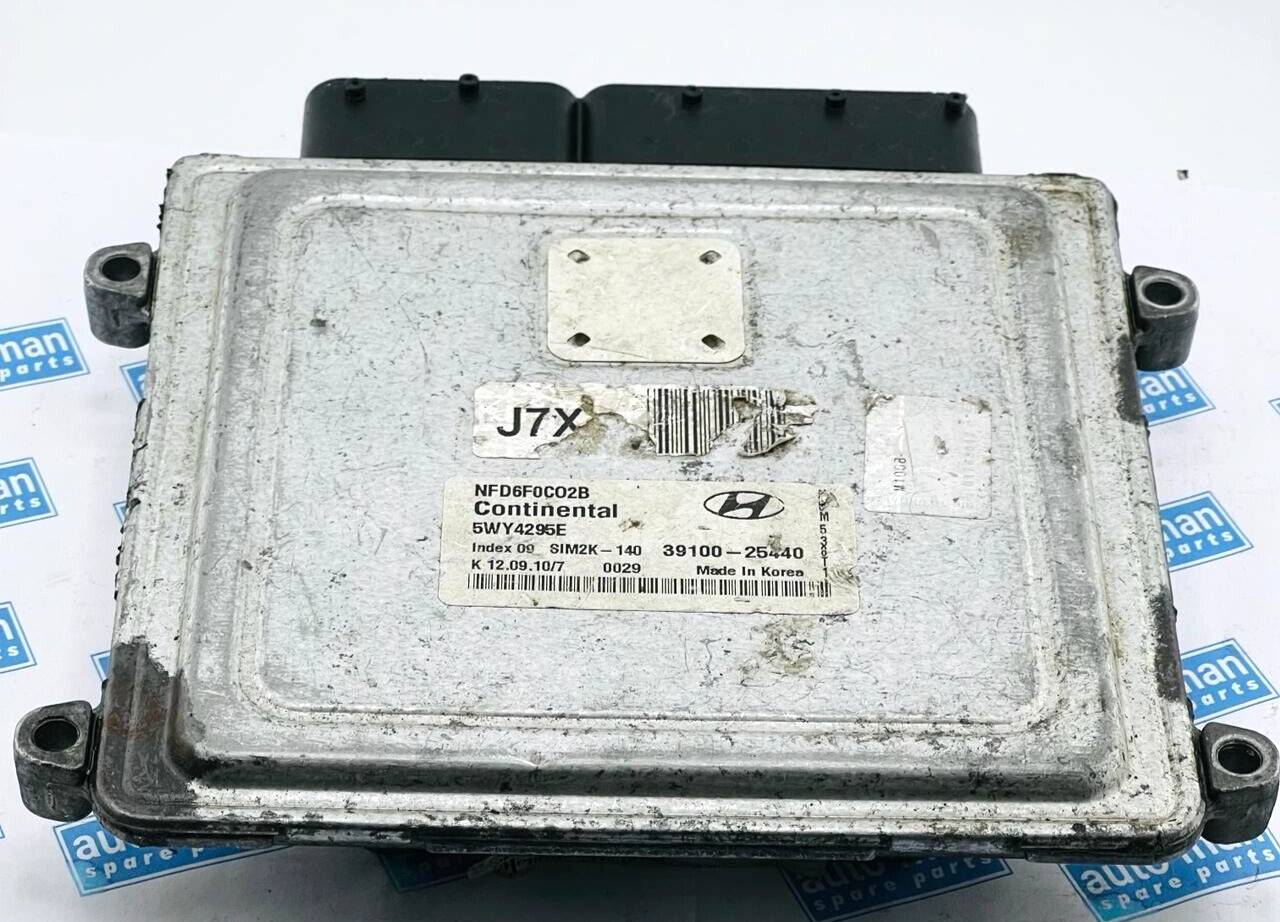 Unidad de control del motor Hyundai NF Sonata 2008-2012 ECU ECM 39100-25440 J7X