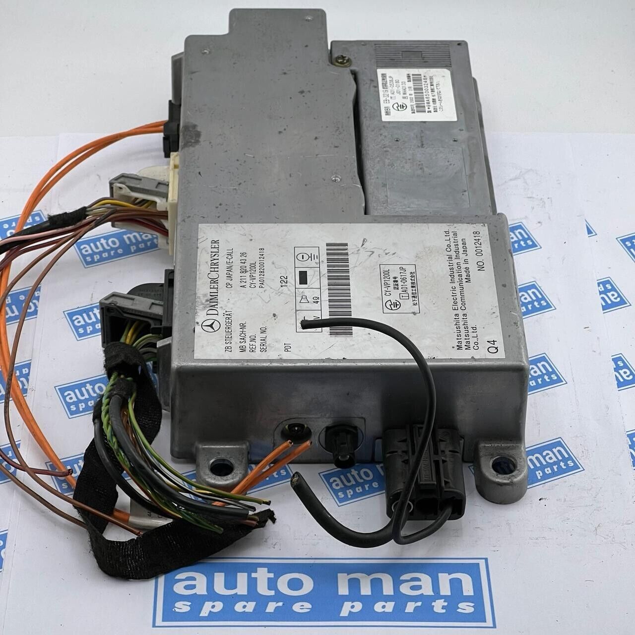 03-06 Mercedes E55 E500 E320 W211 Emergency Call Module JDM Japan E-Call OEM 04