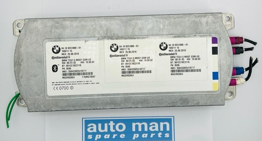 11 - 13 Se adapta al módulo de control de comunicación Bluetooth BMW E82 E88 ...