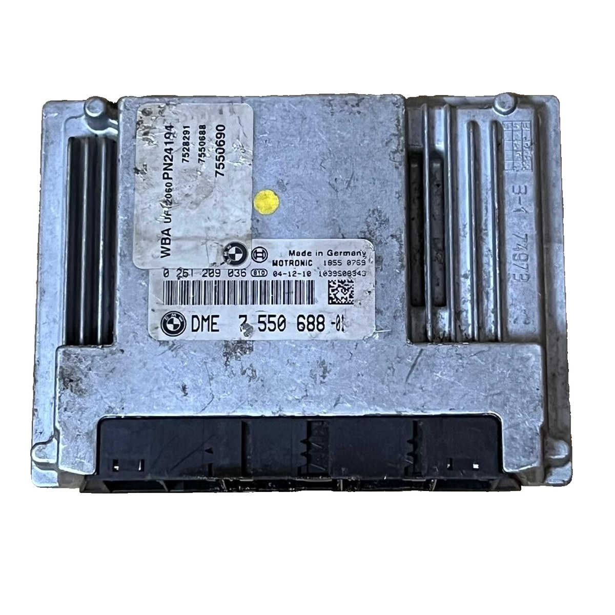 2006 BMW E81 E87 Engine Control Unit ECU - 0261209036 / 7550688-01 / 7550688