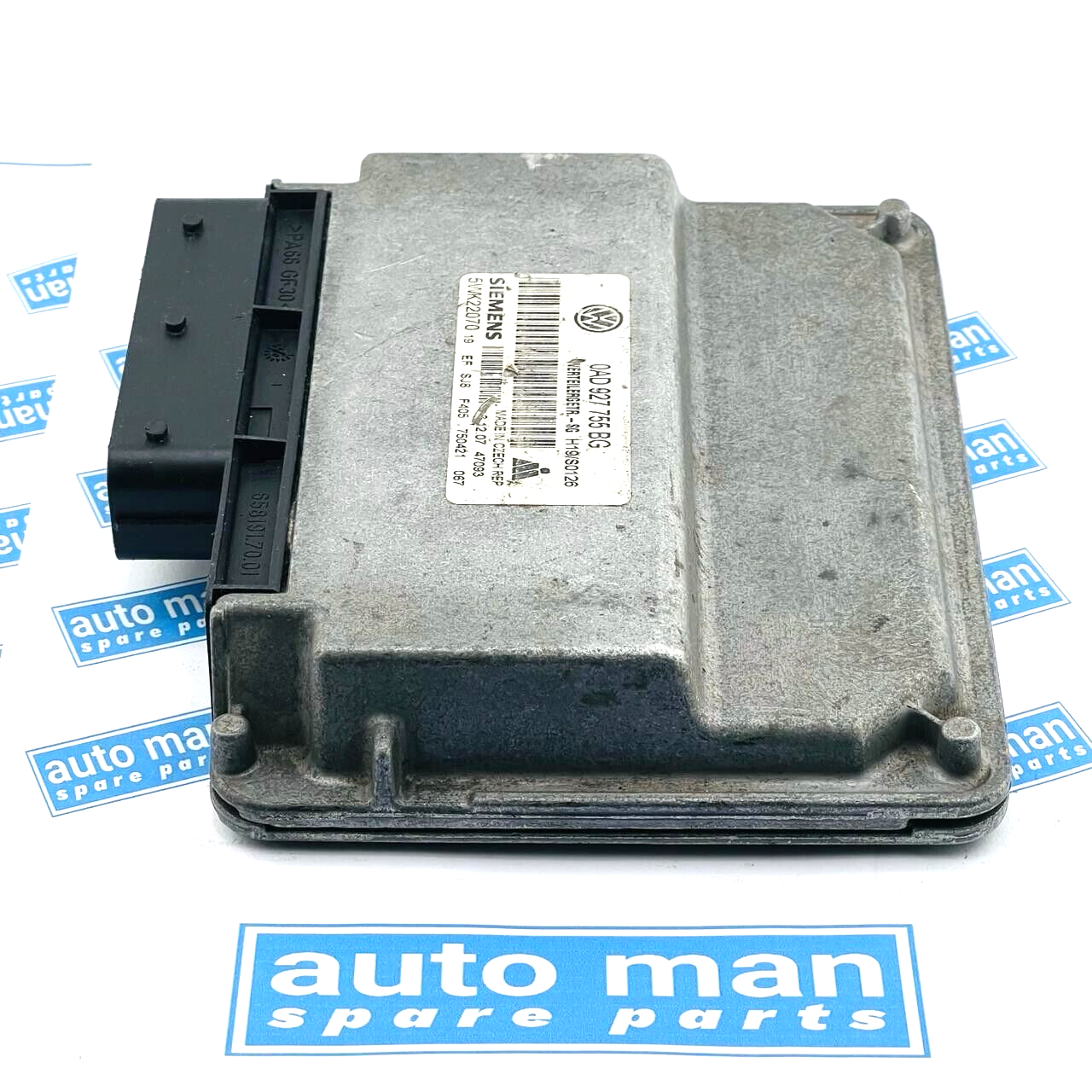 VOLKSWAGEN TOUAREG 0AD927755BG 5WK22070 Caja de cambios Control ECU Módulo Un...