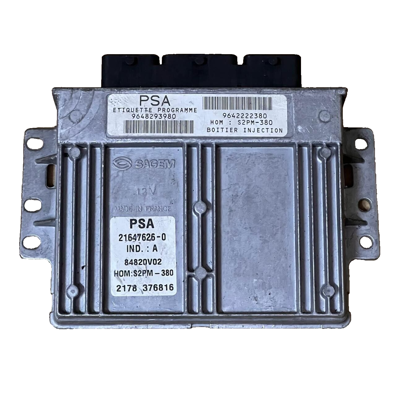 Citroen C2 C3 1.4 Engine Control Module Sagem 21584578 4 9653106180 9642222380