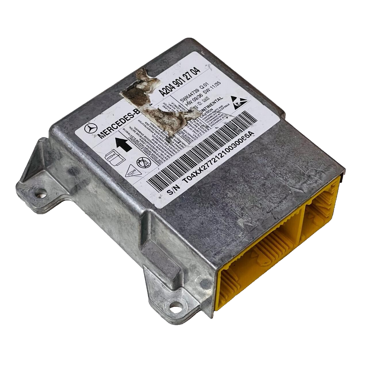 Mercedes-Benz W204 Airbug Control Module - A2049012704 / 5WK44739