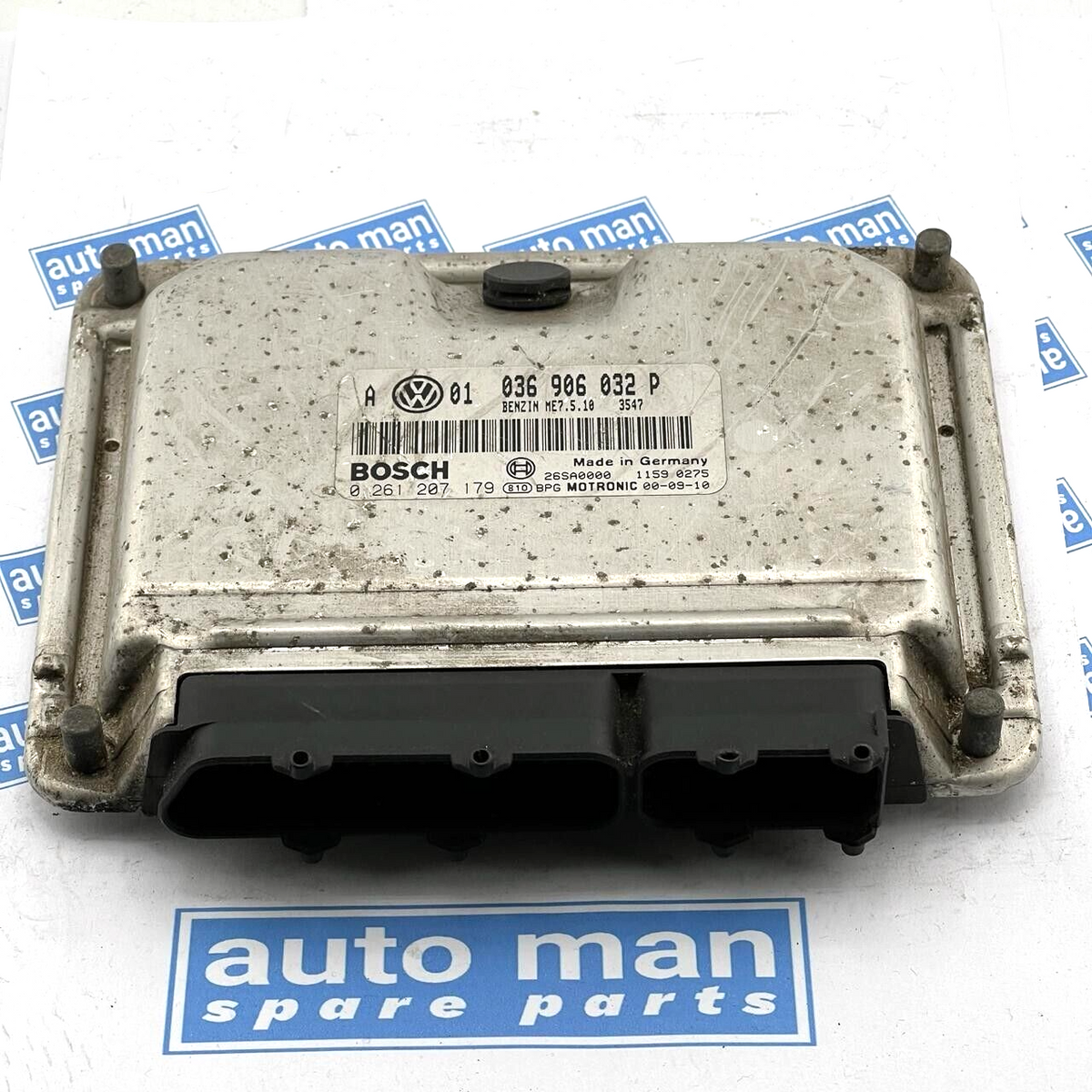 2001 VW GOLF PETROL ENGINE CONTROL ECU 036906032P  0261207179