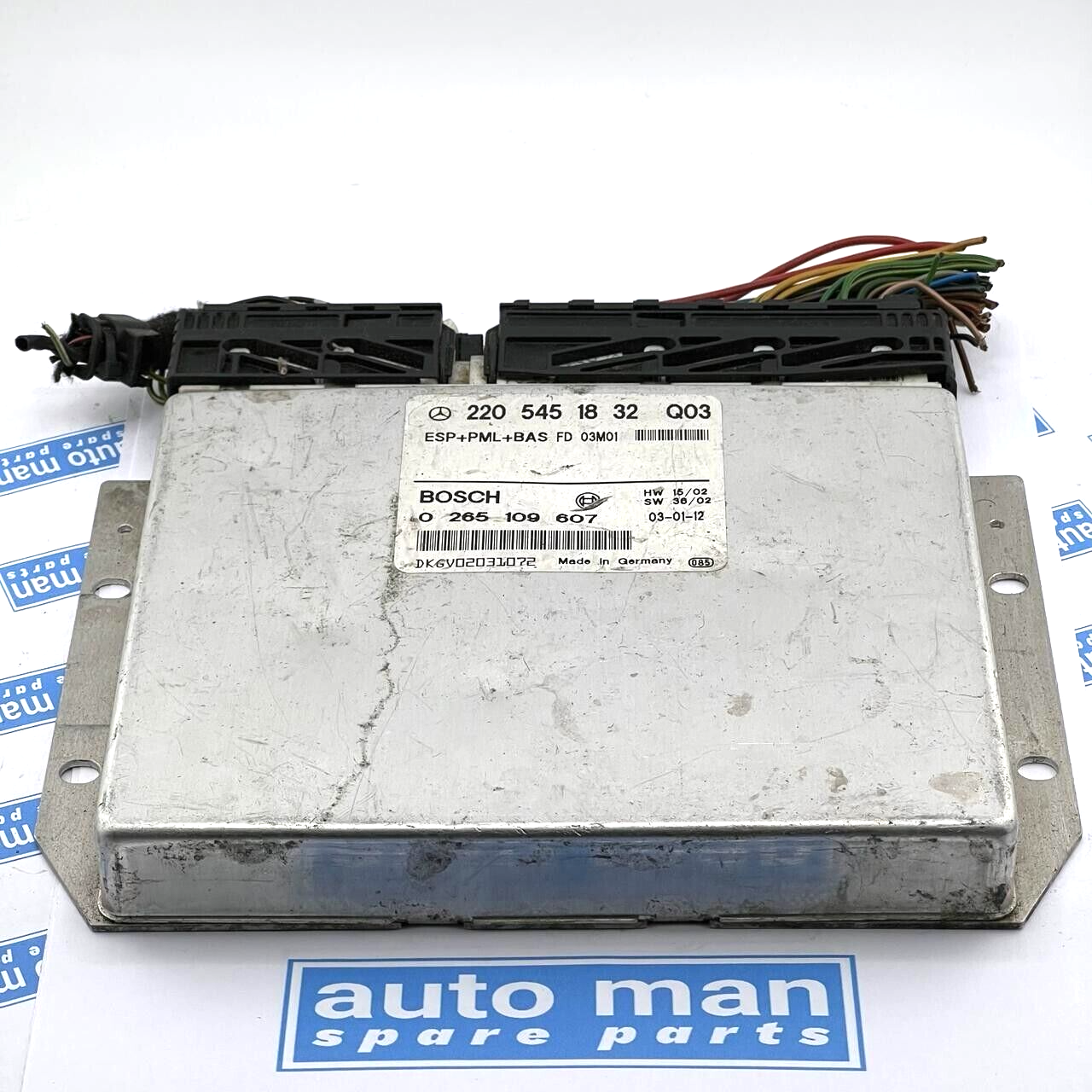 2205451832Q03 0265109607 2205451832 ECU MERCEDES-BENZ S-CLASS 2003 3.2L