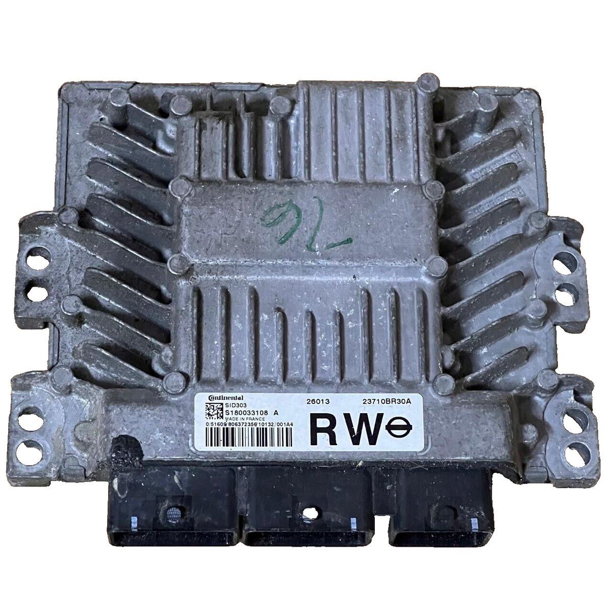 NISSAN QASHQAI J10, J11 Engine Control Unit ECU S180033108A / 23710BR30A