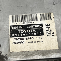 TOYOTA Engine Control Unit TOYOTA Vista 2001 TA-ZZV50 89666-32010 ECU PCM OEM