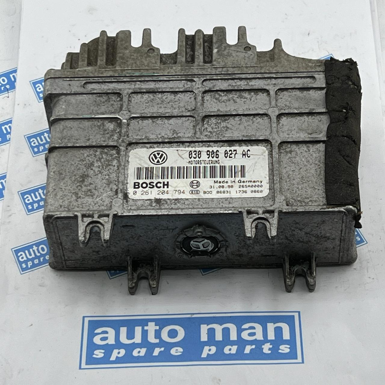 030906027AC 0261204794 Bosch Volkswagen Polo Motor ECU Motor Module Unit