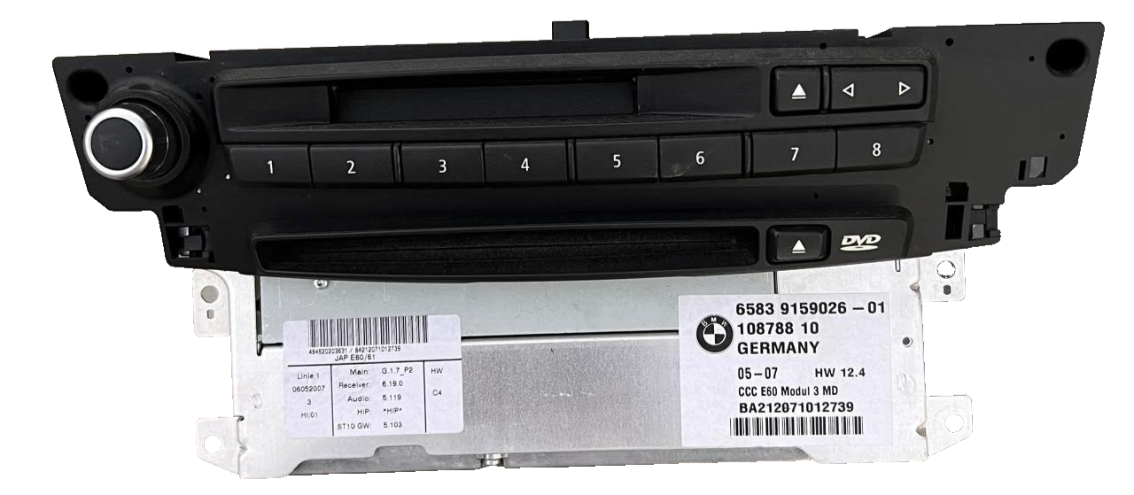 05-07 BMW 5er E60 E61 CCC Navigation System CD DVD Player 6583 9159026 10878810