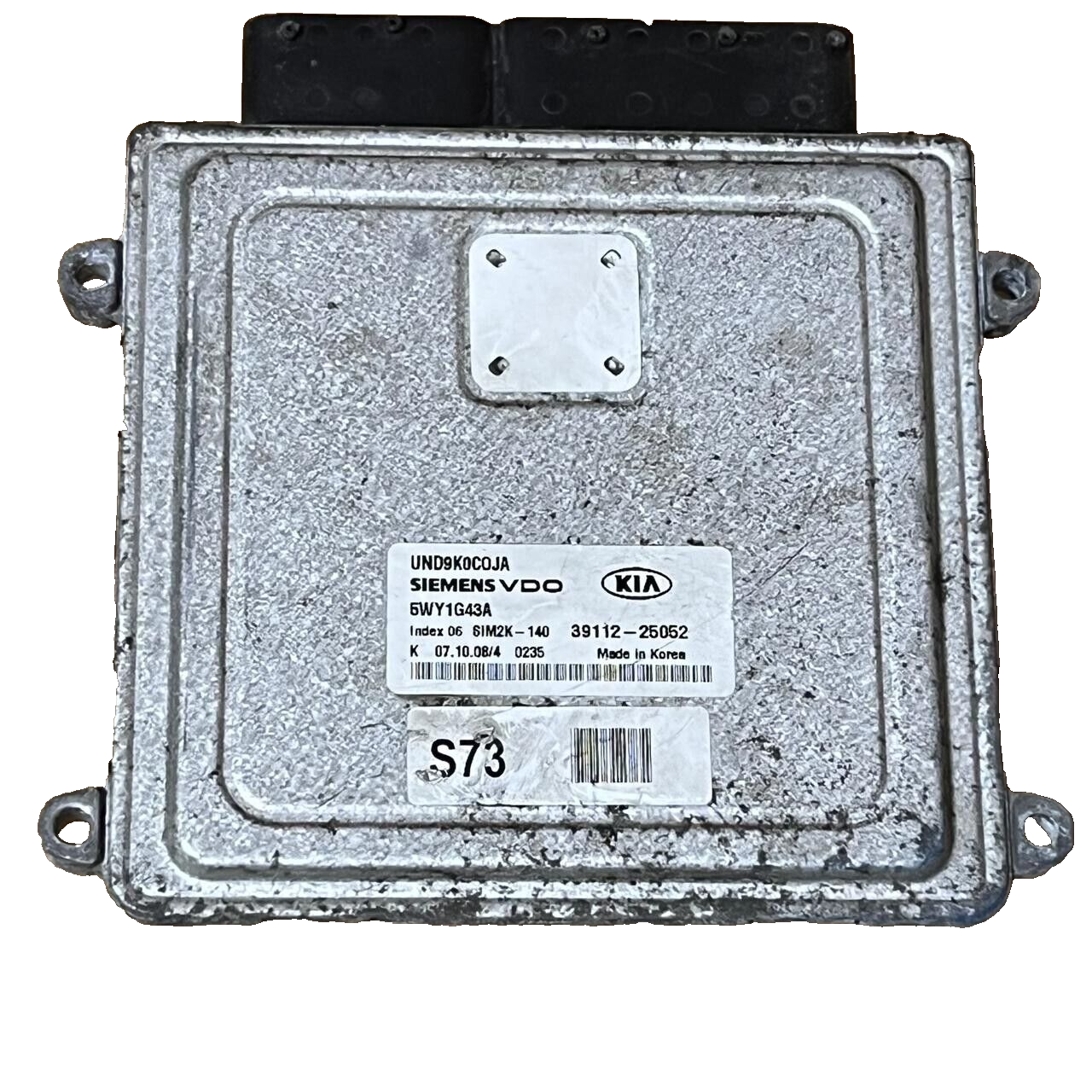 2006-2008 Kia Carens III, 2.0 ECU 39112-25052 / 5WY1G43A / UND9K0COJA