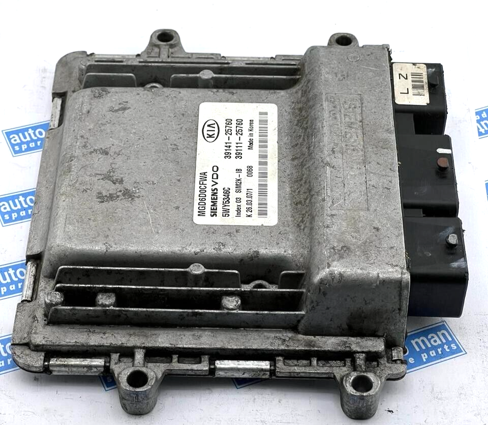 Unidad de control del motor KIA Optima 2006 0K7B255430 3911125760 5WY5346C