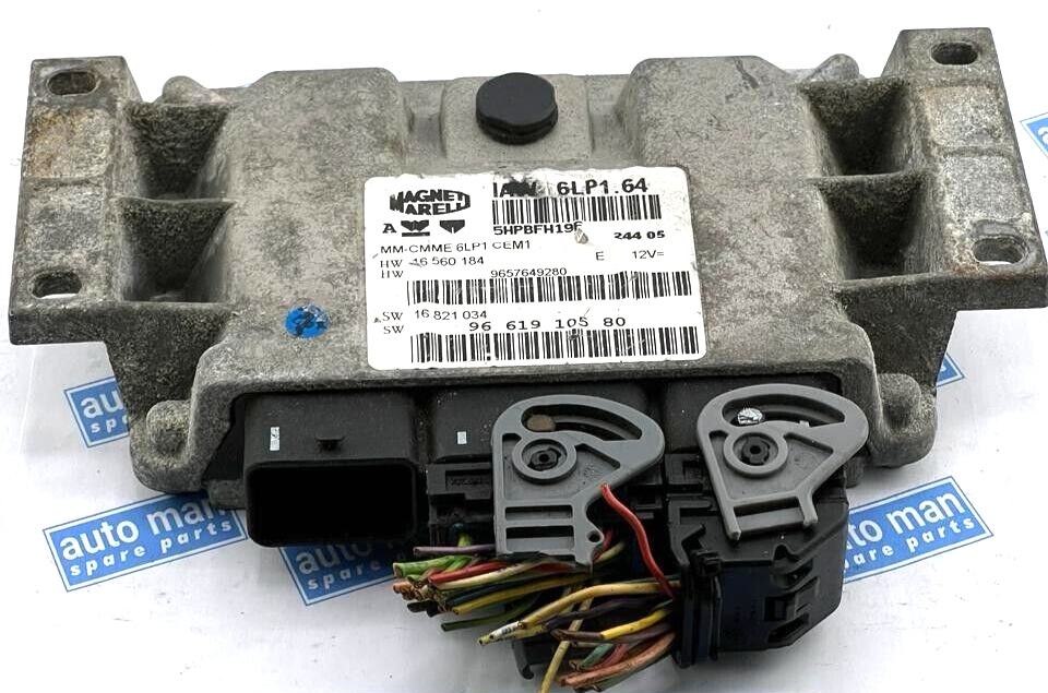 CITROEN XSARA PICASSO ENGINE ECU 9661910580 16821034 1AW6LP164