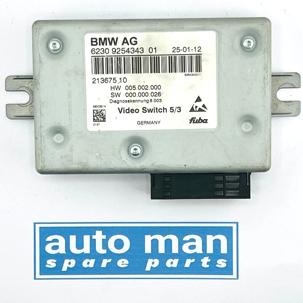 BMW F01 F02 F03 F04 F10 F11 F06 F07 F12 F13 VIDEO SWITCH ECU 9254343