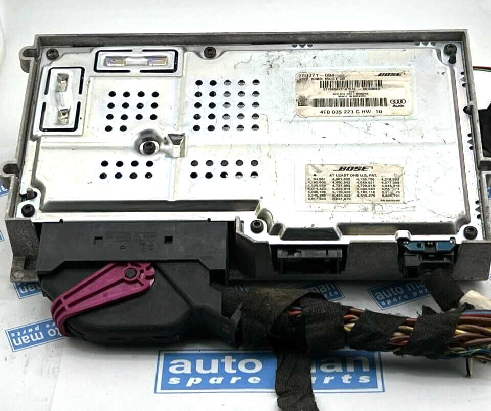 Audi A6 4F C6 S6 RS6 BOSE 280371004 MMI 2G Amplificador de Sonido Amplificado...