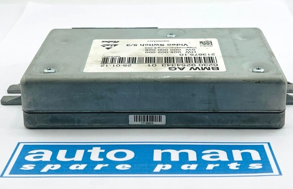 BMW F01 F02 F03 F04 F10 F11 F06 F07 F12 F13 VIDEO SWITCH ECU 9254343