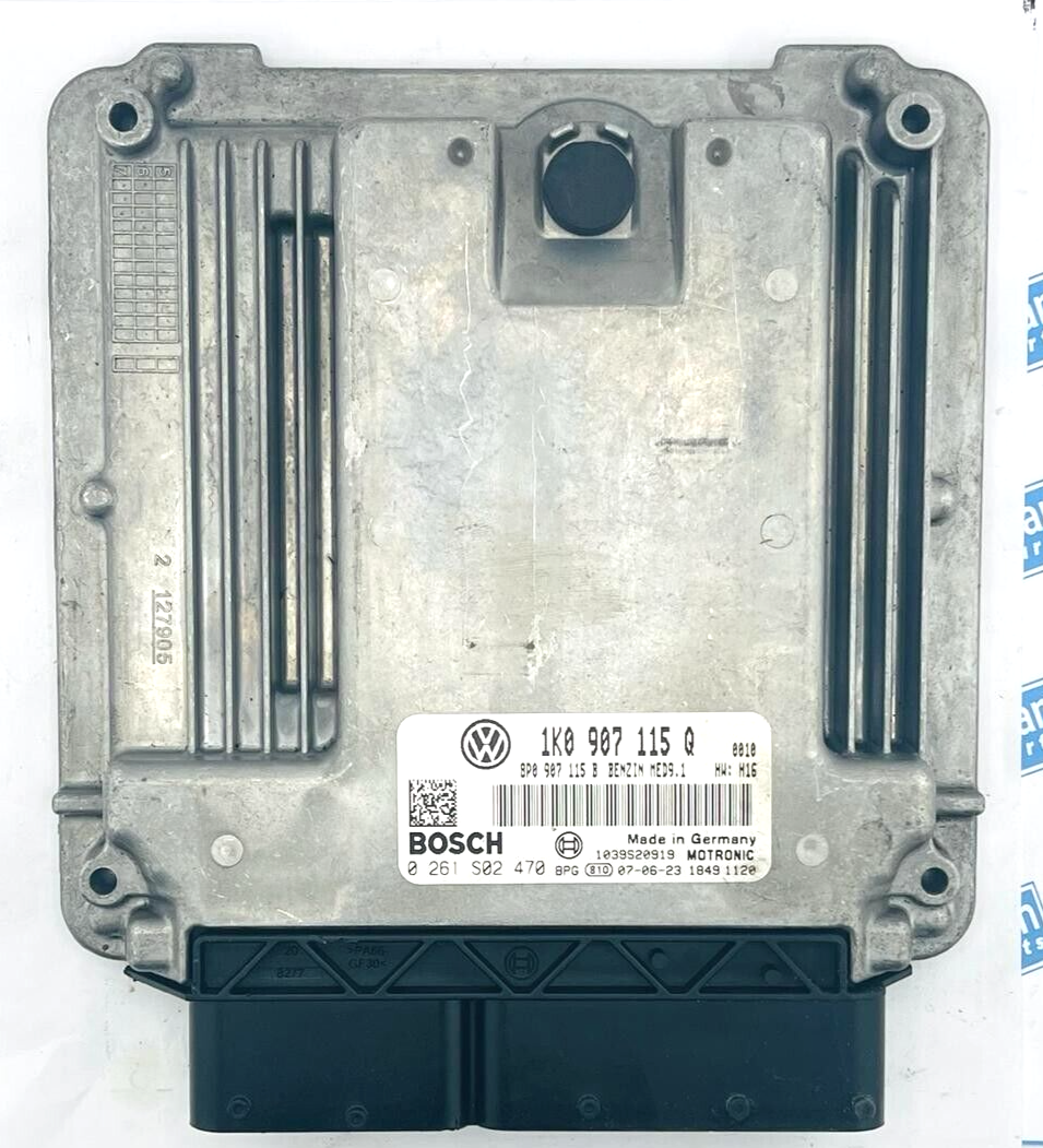 Unidad de módulo de control del motor ECU VW VOLKSWAGEN 1K0907115Q / 0261S02470