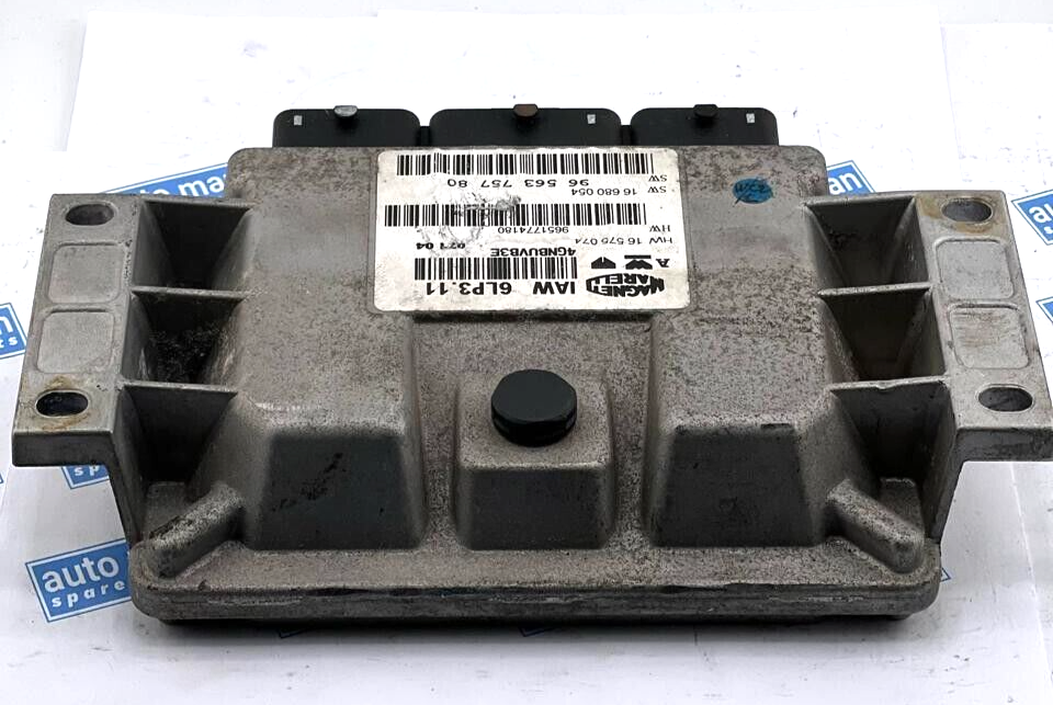 9656375780 ECU ENGINE CONTROL / IAW6LP311 / 9651774180 /  FOR PEUGEOT 407