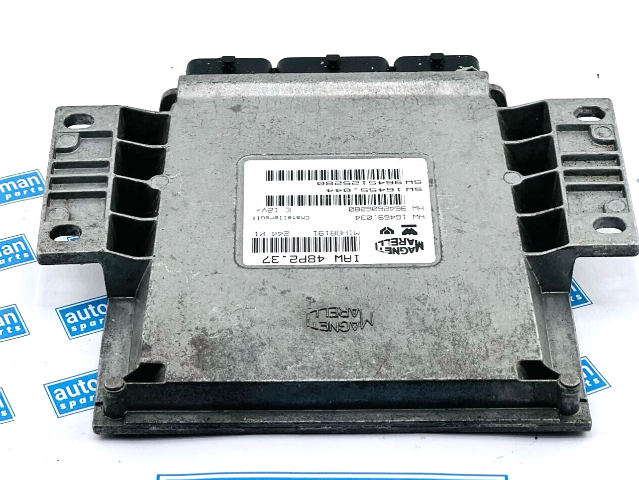 Magneti Marelli Engine ECU, IAW 48P2.37, HW 16469.034, HW 9642606280, SW 16455