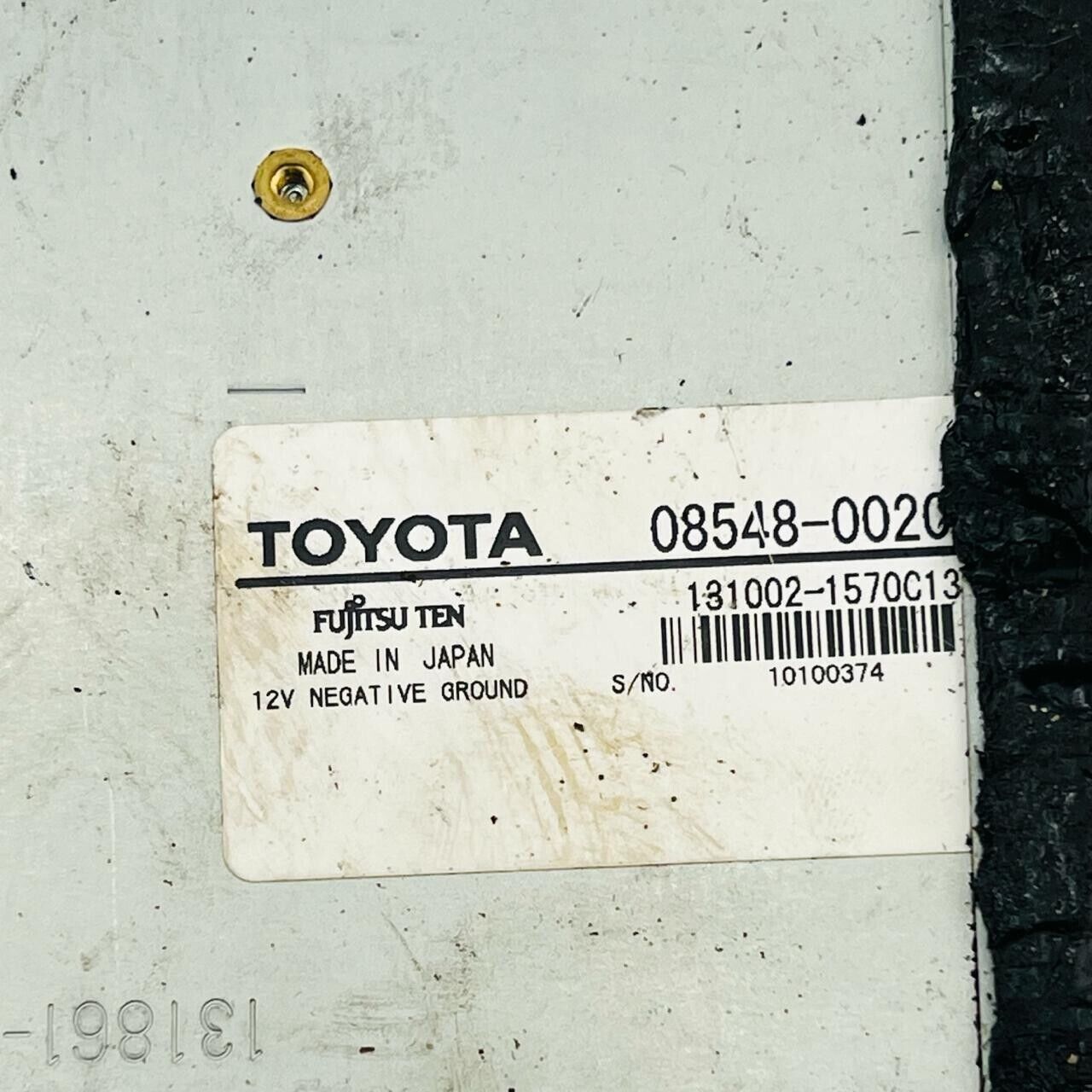 Toyota 08548-0020 navegación original tierra teji sintonizador