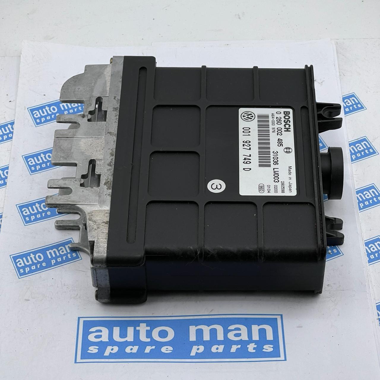 B145 ECU transmission tax unit Volkswagen Polo 0260002485 001927749D