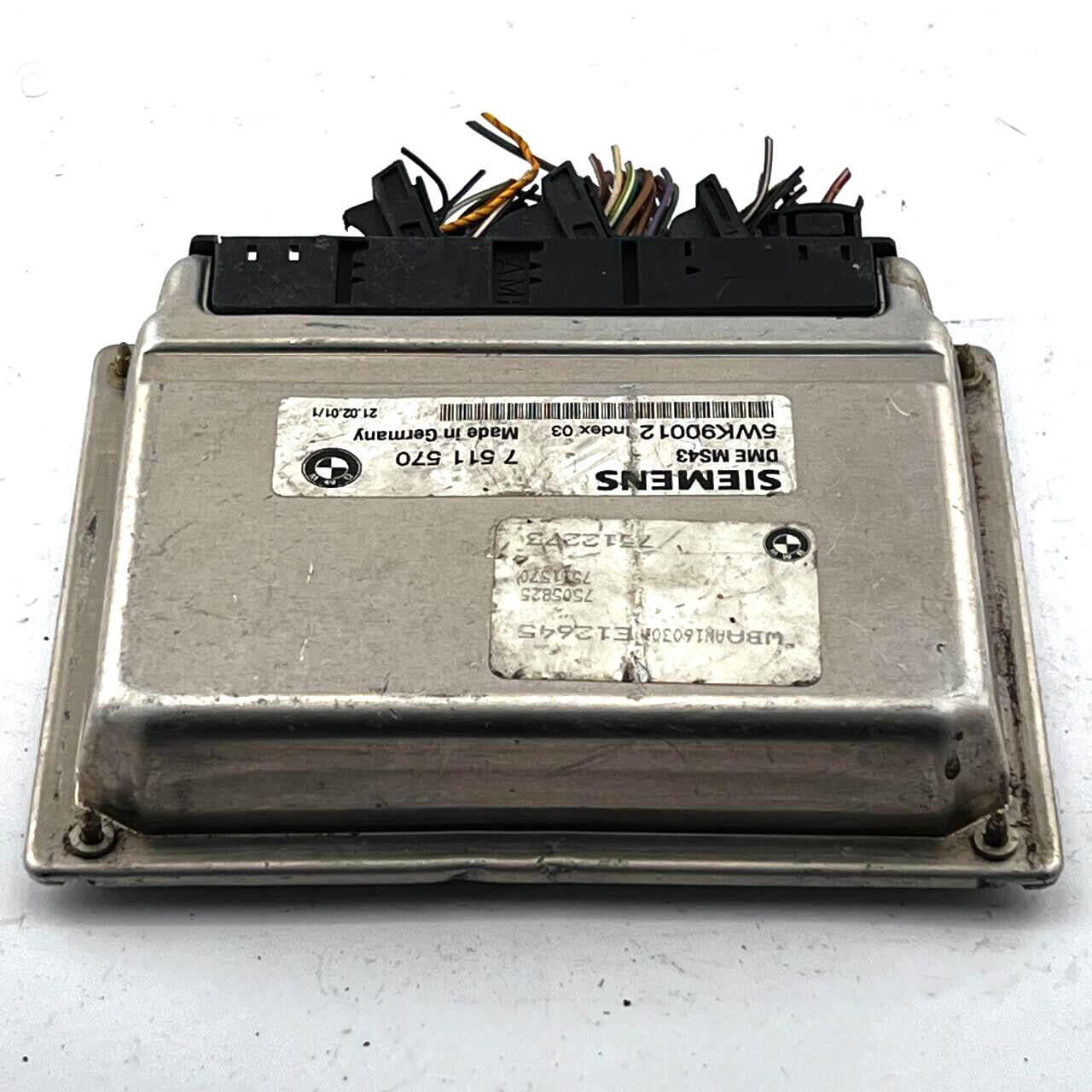 7 511 570 Bmw Ecu Dme Ms43 Bmw E46 330 Bmw 7511570 5wk90012