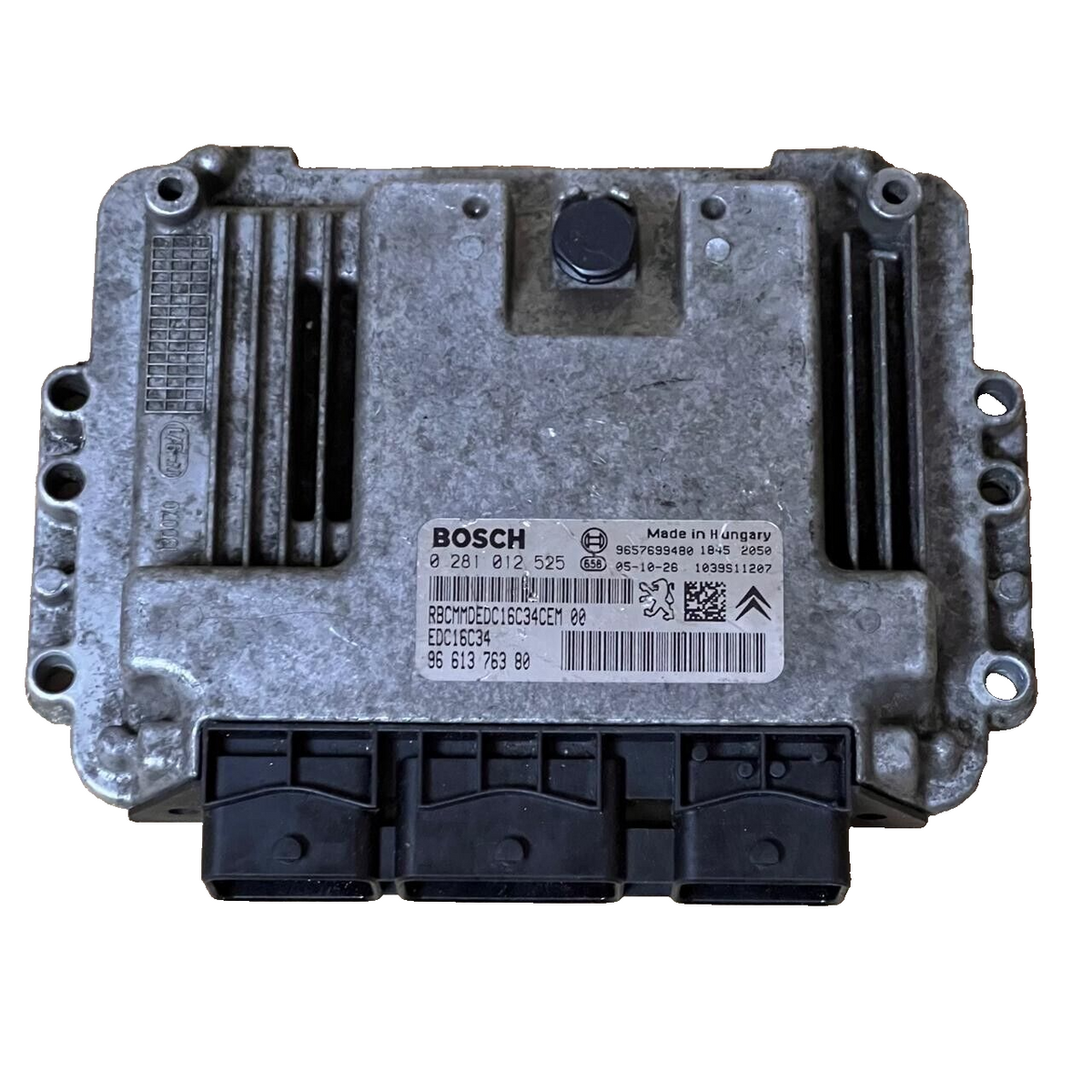 Peugeot Citroen Engine Control Unit ECU  - 0281012525 / 9661376380