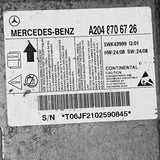 2008 Mercedes-Benz C63 AMG W204 Airbug Control Module - A2048706726 / 5WK43999