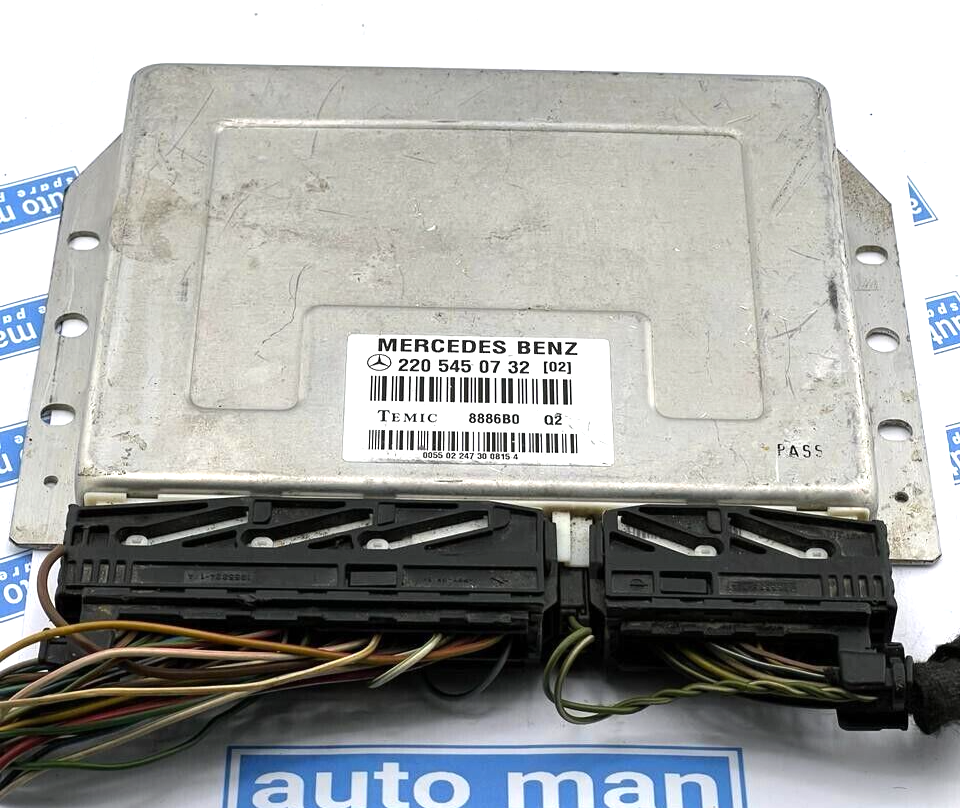 03-06 MERCEDES W220 S500 S430 MODULE DE COMMANDE DE SUSPENSION PNEUMATIQUE 22...