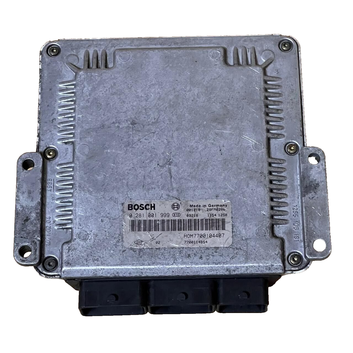 Renault Espace Mk III Engine Control Unit ECU - 0281001999 / HOM 7700104407