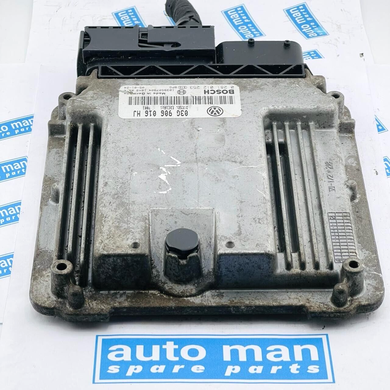 VW GOLF ENGINE ECU, 2.0, DIESEL, BKD CODE, ECU ONLY, GEN 5, 03G906016HJ