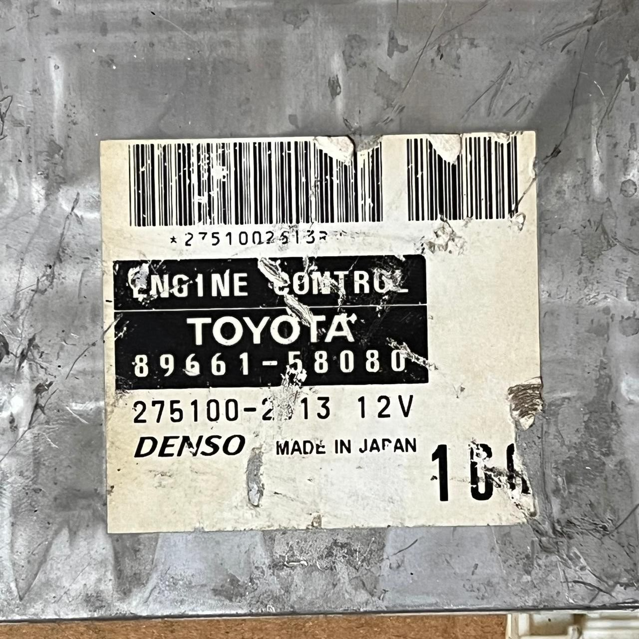 Toyota Engine Control Unit ECU ALPHARD VELLFIRE 8966158080 / 275100-2613