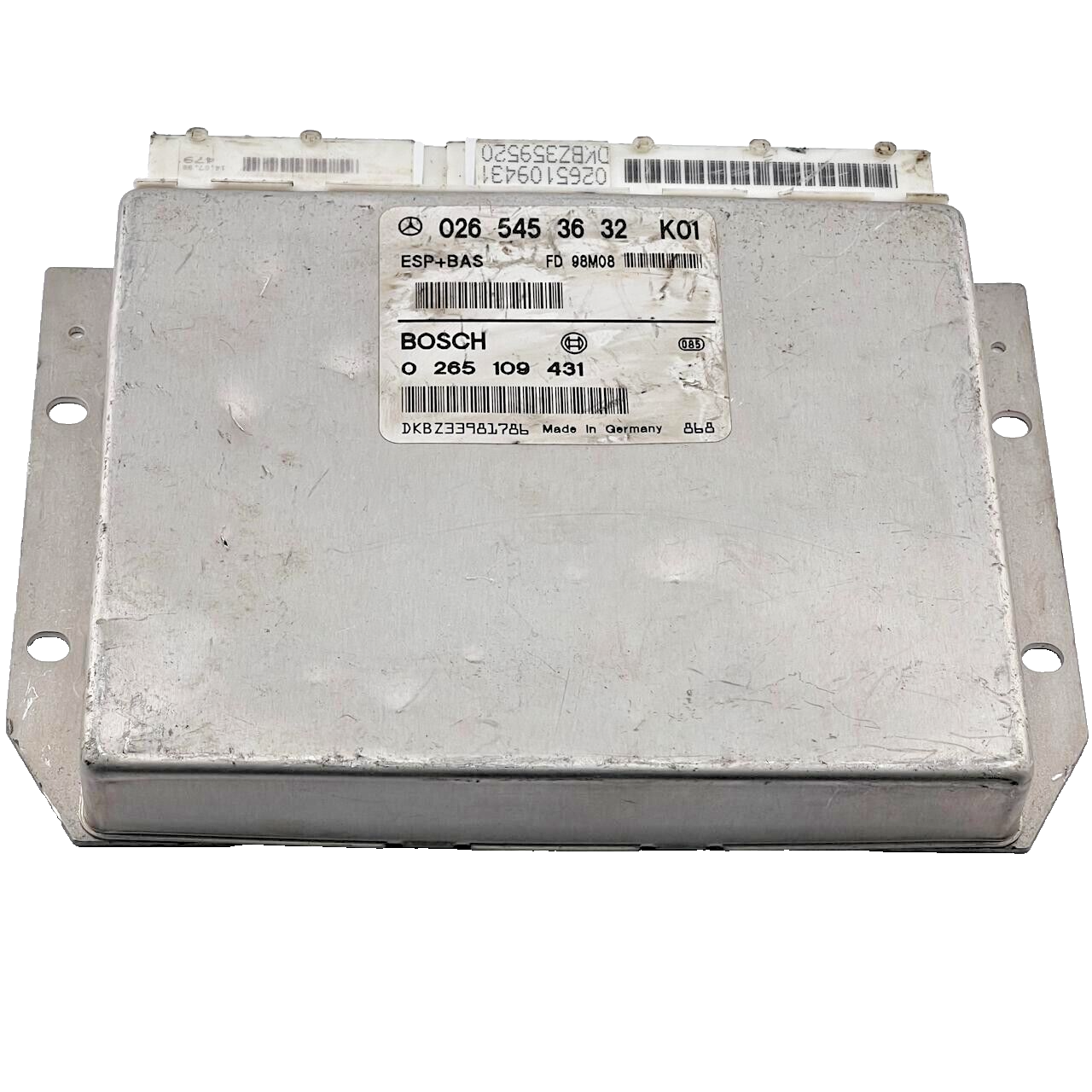 Mercedes W168 Classe A ESP + BAS Control Unit ECU 0265453632 Bosch 0265109431