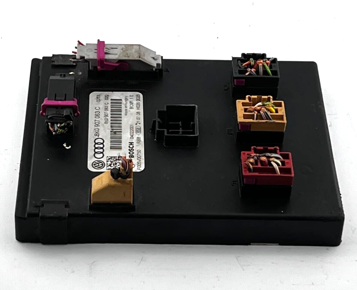 2009 AUDI A4 On Board Supply Bcm Body Control Module 8k0907063c