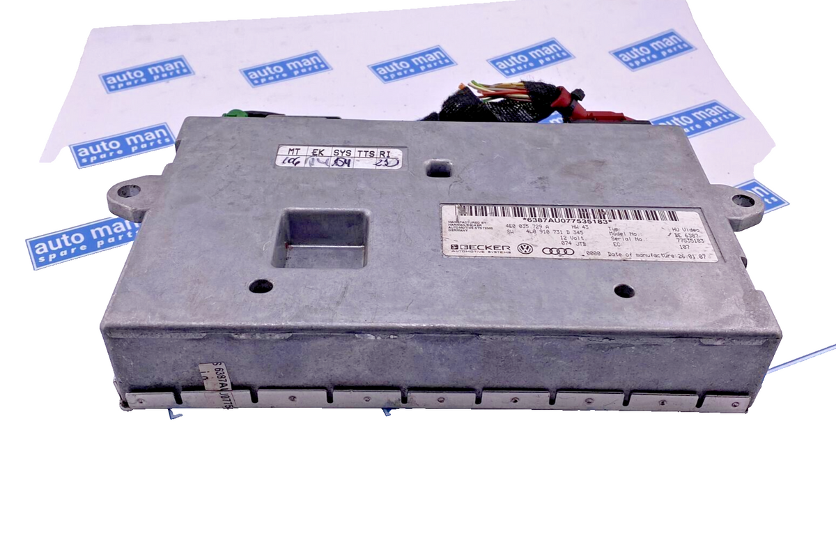 07-09 Audi A6 S6 C6 MMI Multimedia Interface Control Module 4E0035729A