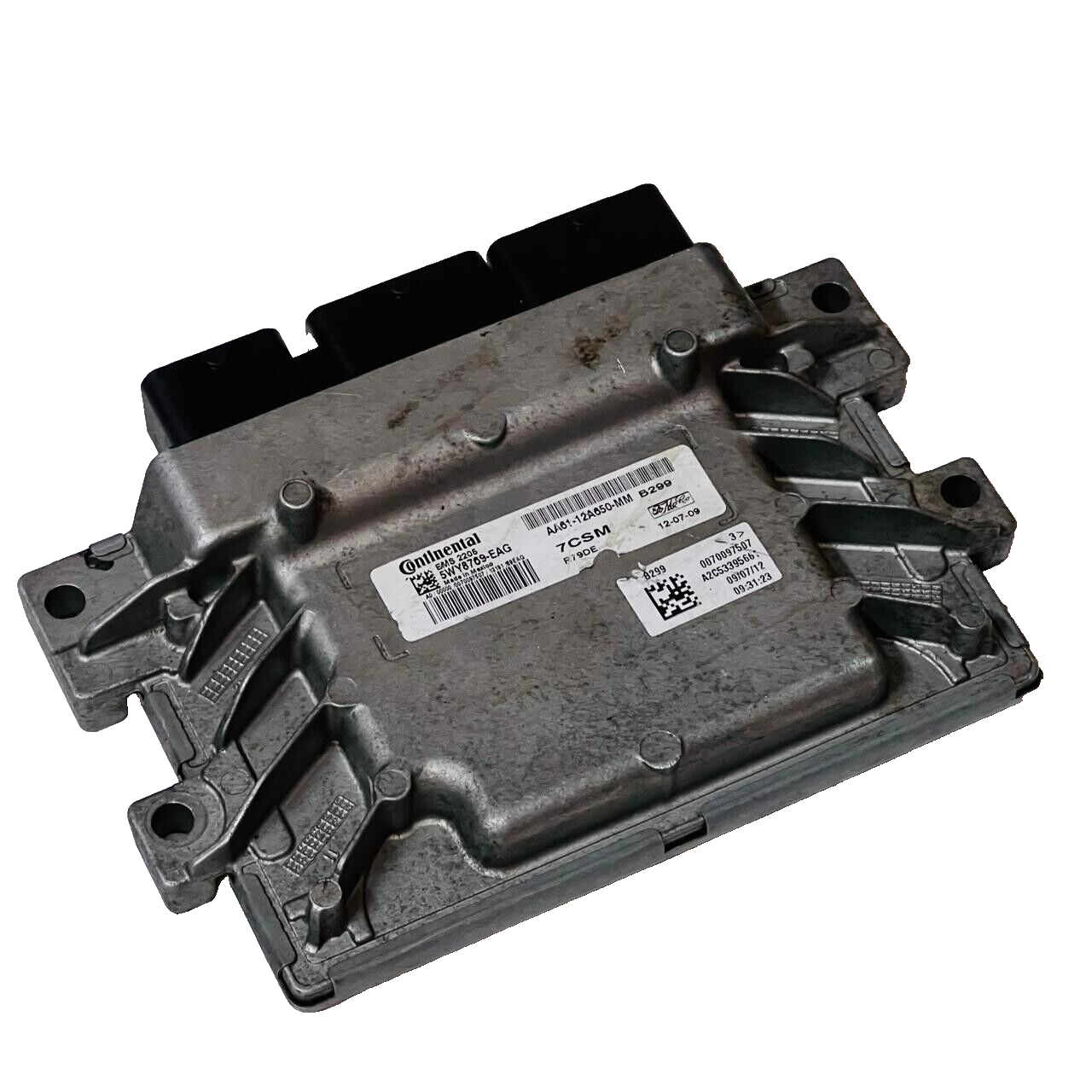 Ford Fiesta Engine Control Unit ECU - AA61-12A650-MM / 5WY8769-EAG