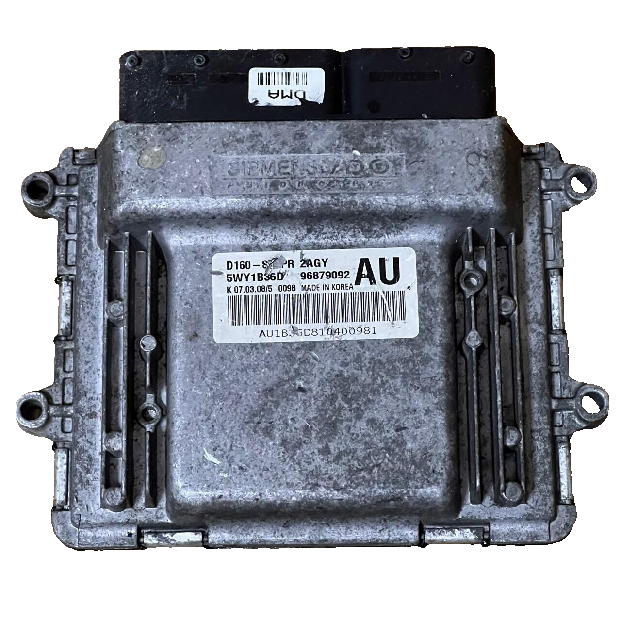 2008 GM Daewoo CHEVROLET Epica Engine Control Unit ECU - 5WY1B36D / 96879092